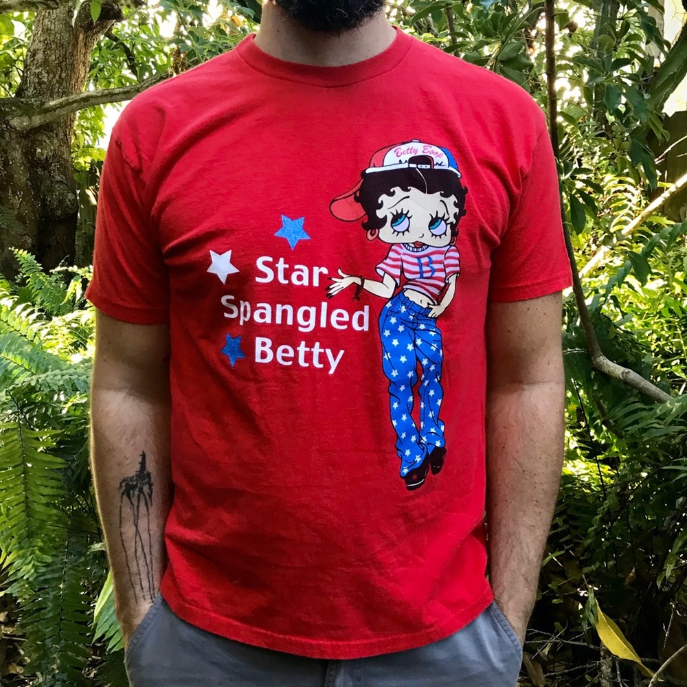 Vintage Betty Boop ‘Merica Tee Unisex M